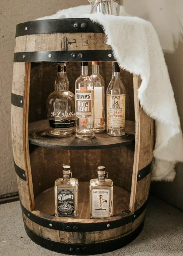 Decorating Ideas with Old Bourbon Barrels (2.5 minute read)