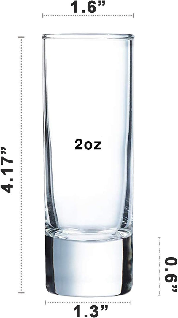 Tall Shot Glass - 2oz - Set of 6/12