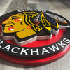 Chicago Blackhawks - Layered Wood Sign