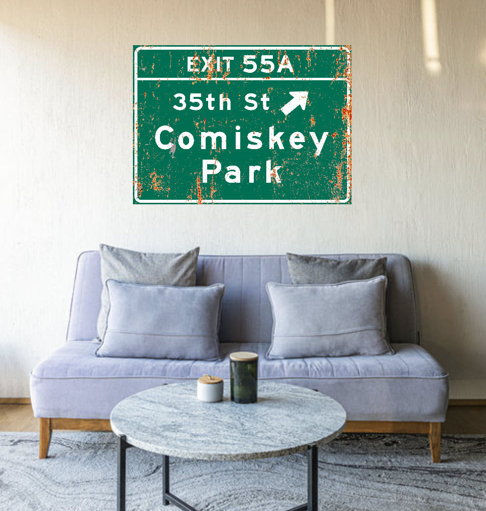 Comiskey Park – Classic Stadium Metal Sign