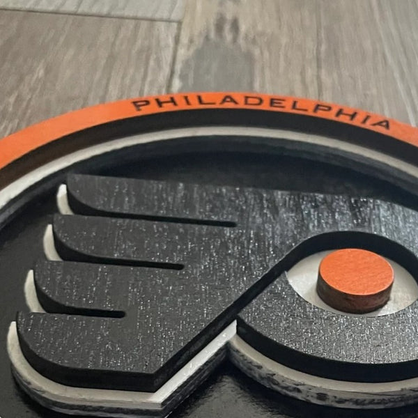 Philadelphia Flyers - Layered Wood Sign