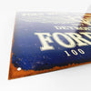 Ford Truck '100 Years of Toughness' - Tin Metal Sign