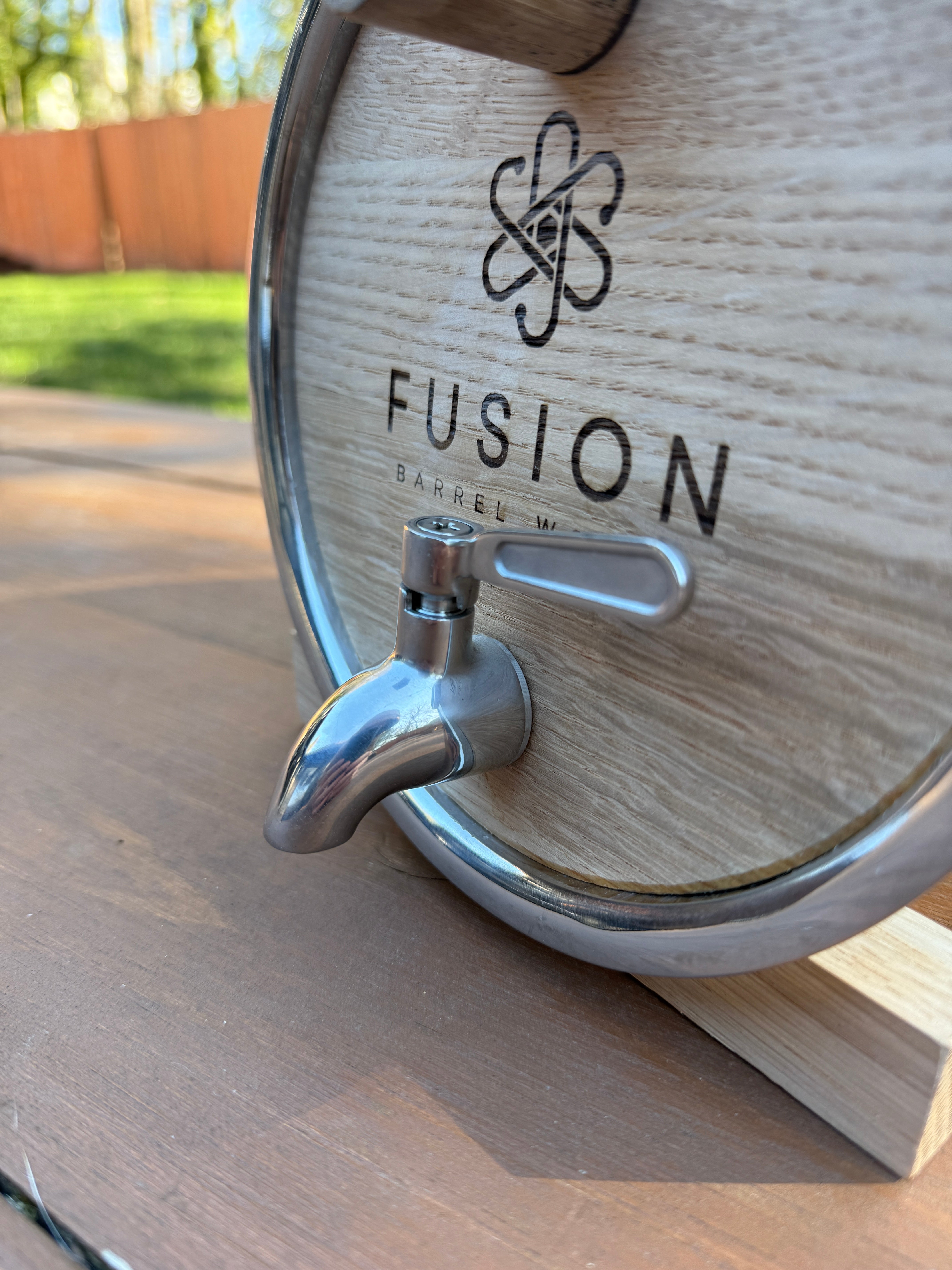 Home Distilling Bourbon and Whiskey Barrel For the Bar Fusion Barrel Works