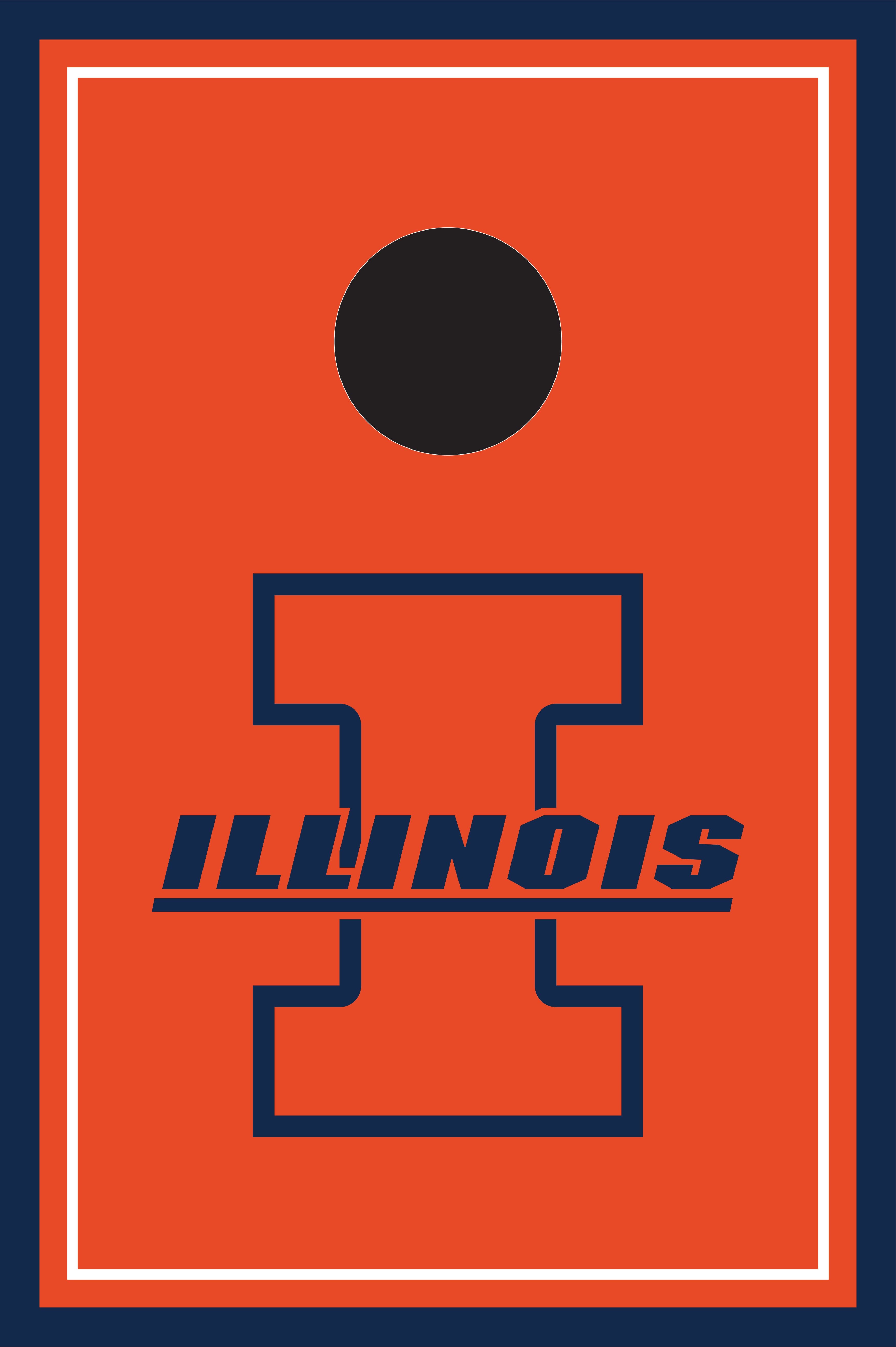 Cornhole Boards - University of Illinois