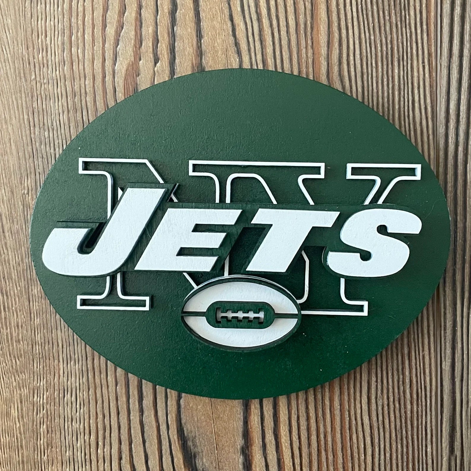 New York Jets - Layered Wood Sign