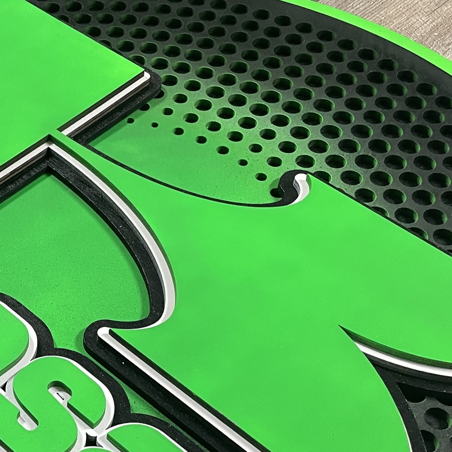 Kawasaki Motorcycles - Layered Wood Sign