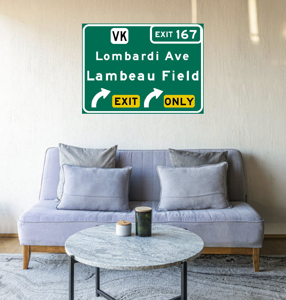 Lambeau Field – Classic Stadium Metal Sign