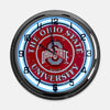 Ohio State University - Metal White Neon Clock