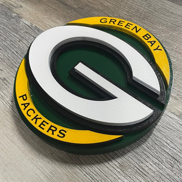 Green Bay Packers - Layered Wood Sign