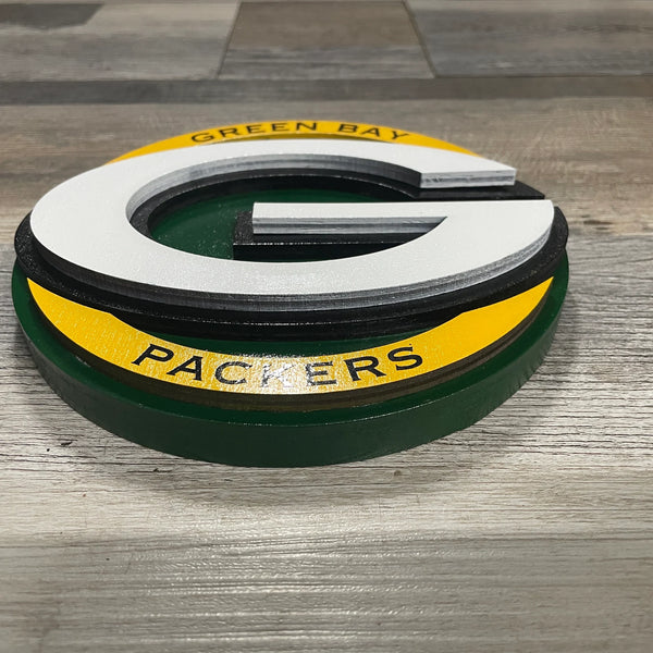 Green Bay Packers - Layered Wood Sign