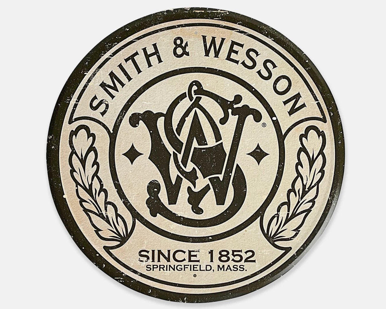 Smith & Wesson 'Since 1852' - Tin Metal Sign