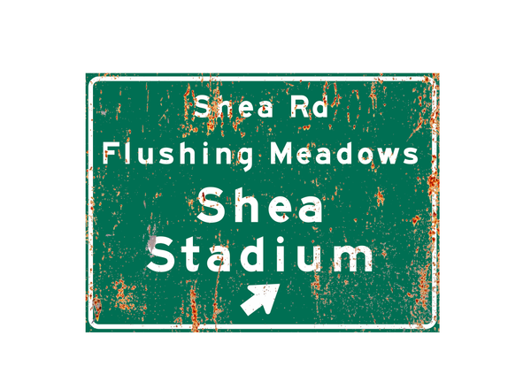 Shea Stadium – Classic Stadium Metal Sign