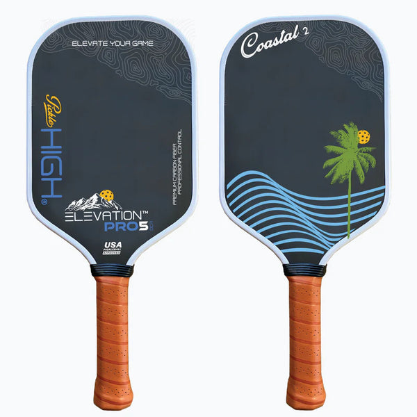 Picklehigh Elevation PRO5 - Coastal2 Edition Pickleball Paddle For the Sports Lover Picklehigh